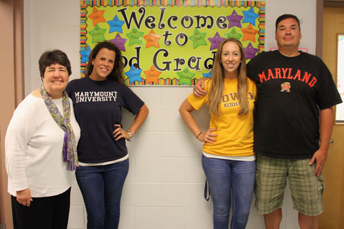 Photo of the second grade teachers